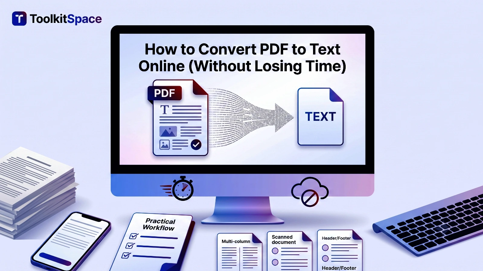 How to Convert PDF to Text Online (Without Losing Time)