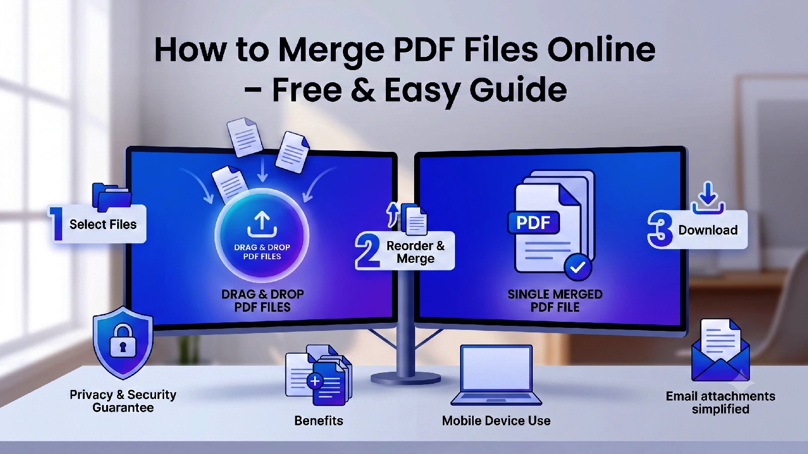 How to Merge PDF Files Online - Free & Easy Guide